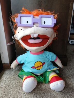 NWT Vintage Rugrats 1997 Chuckie Giant Plush Doll